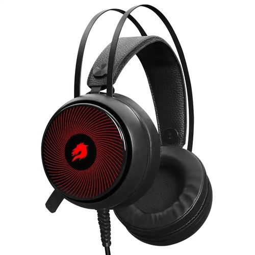 GameBooster Rebel H12 7 Renk RGB K�sa Mikrofonlu Siyah Oyuncu Kulakl���