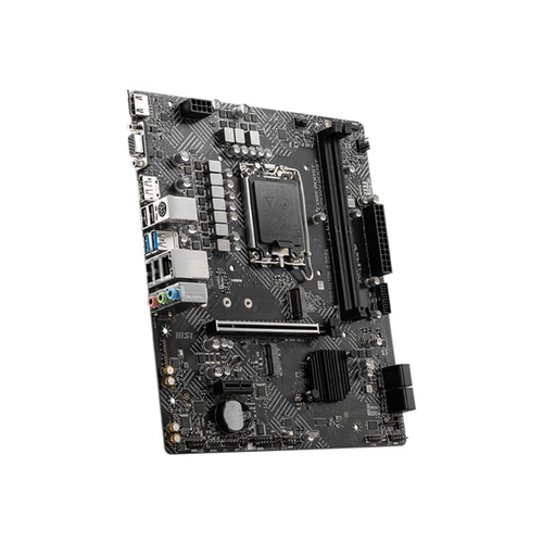 MSI PRO H610M-G DDR5 5600MHz (OC) HDMI VGA DP M.2 USB 3.2 1x1G LAN mATX Soket 1700