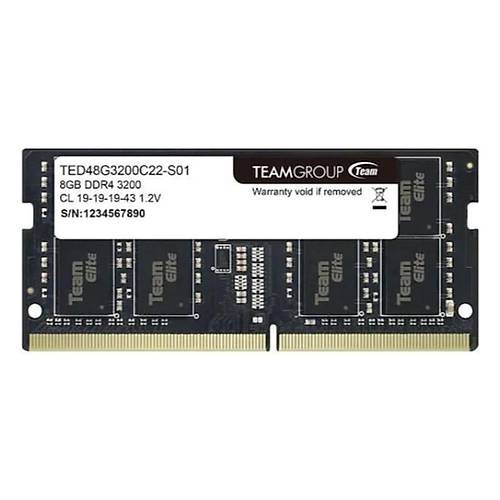 Team Elite 8GB DDR4 3200MHz CL22 Notebook Ram TED48G3200C22-S01