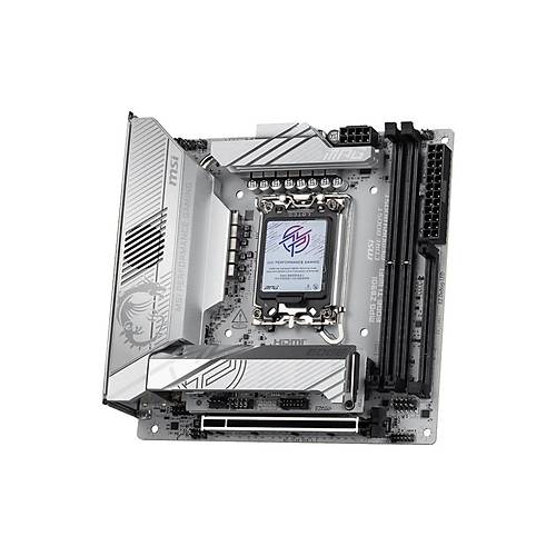 MSI MPG Z890I EDGE Ti WiFi DDR5 8600MHz (OC) USB 20Gbps 4xM.2 Thunderbolt 4 HDMI 2xDP 5G LAN WiFi 7 mini ITX Soket 1851