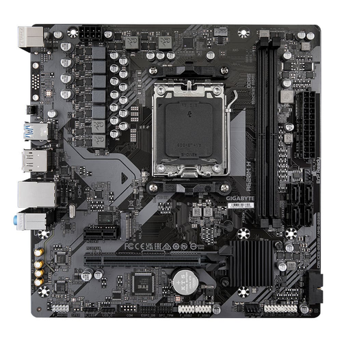 Gigabyte A620M H DDR5 6400MHz PCI-E Gen4 M.2 USB 3.2 DP HDMI 1G LAN mATX AM5