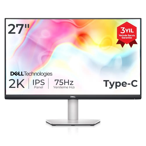 Dell S2722DC 27 2560x1440 75Hz 4ms HDMI Type-C IPS Monit�r