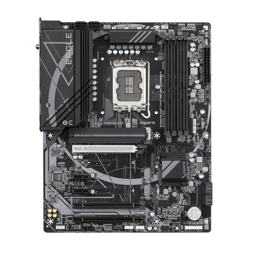 Gigabyte Z790 Eagle AX Wi-Fi DDR5 7600 MHz (OC) PCI-E Gen5 M.2 USB 3.2 DP HDMI 2.5G LAN Wi-Fi 6E ATX Soket 1700