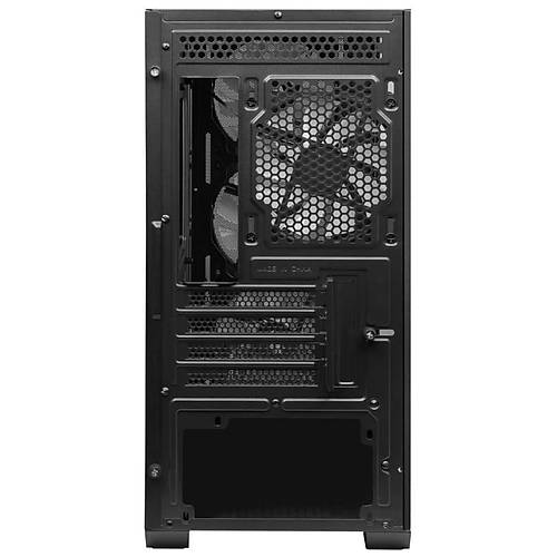 MSI MAG FORGE M100A Akrilik Yan Panel ATX Gaming Siyah Kasa PSU Yok