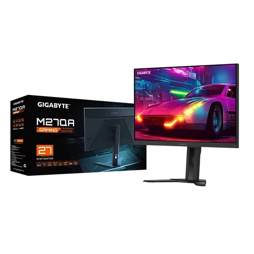 Gigabyte M27QA 27 2560x1440 180Hz 1ms HDMI DP Type-C HDR 400 IPS Gaming Monit�r
