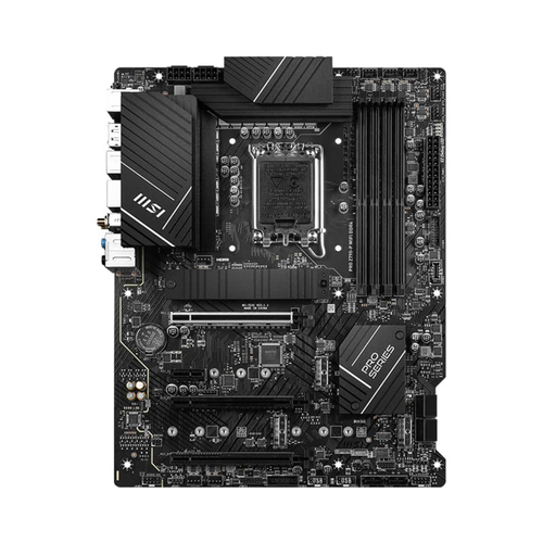 MSI PRO Z790-A WiFi DDR4 5333MHz (OC) PCI-E Gen 5 M.2 USB 3.2 DP HDMI 1x2.5G LAN WiFi 6E ATX Soket 1700