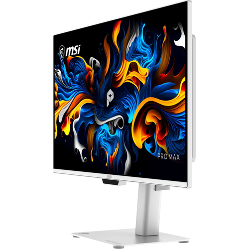 MSI PRO MAX 271UPXW12G 27 3840x2160 4K UHD 120Hz 0.03 ms HDMI DP Type-C RJ45 Vesa Display HDR True Black 400 AMD FreeSync Premium Pro QD-OLED Monit�r