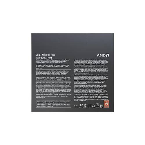 Amd Ryzen 9 7900X Soket AM5 4.7GHz 64MB Cache lemci Fansz Kutulu