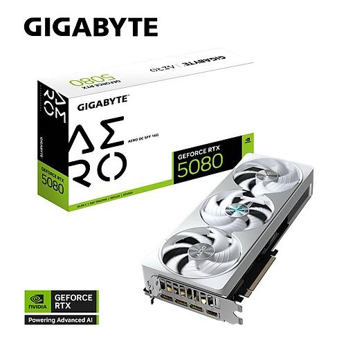 Gigabyte GeForce RTX 5080 AERO OC SFF 16GB 256bit GDDR7 GV-N5080AERO OC-16GD