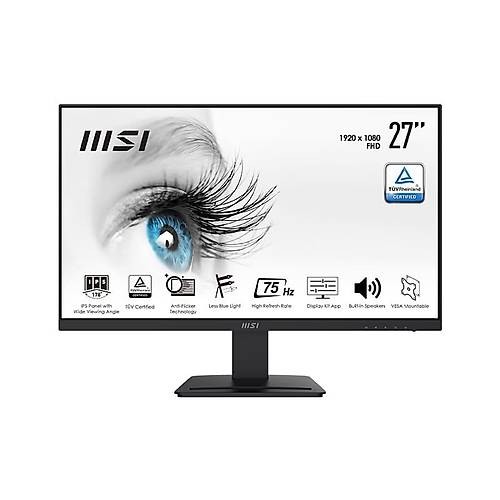 MSI PRO MP273 27 1920x1080 75Hz 5ms HDMI DP IPS Monitr