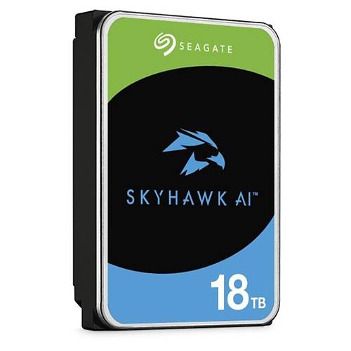 Seagate Skyhawk AI 3.5 18TB 7200RPM 256MB Sata 6Gbit/sn 550TB/Y RV 7/24 ST18000VE002