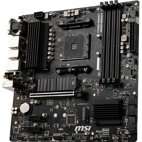 MSI B550M PRO-VDH WIFI DDR4 4400MHz (OC) HDMI DVG VGA M.2 USB 3.2 Wi-Fi mATX AM4