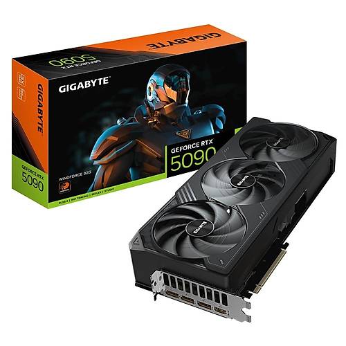 Gigabyte GeForce RTX 5090 WindForce 32GB 512bit GDDR7 GV-N5090WF3OC-32GD