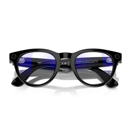 Ray-Ban Meta Headliner Ak�ll� G�zl�k Siyah �effaf Mavi I��k Filtreli