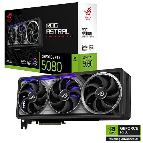 ASUS ROG Astral GeForce RTX 5080 16GB GDDR7 Ekran Kart