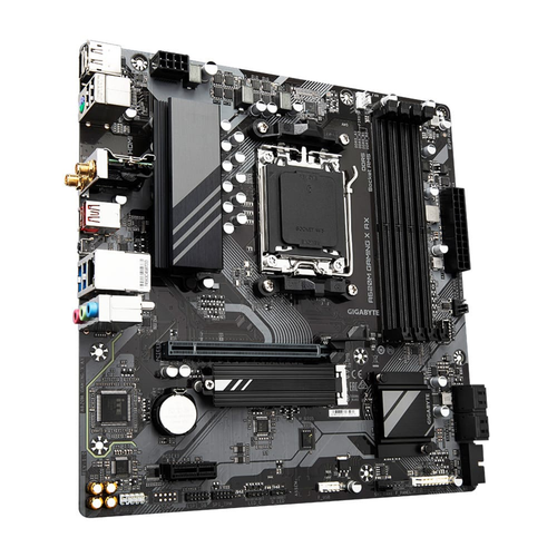Gigabyte A620M GAMING X AX Wi-Fi DDR5 6400MHz PCI-E Gen4 M.2 USB 3.2 DP HDMI 1G LAN Wi-Fi 6E mATX AM5