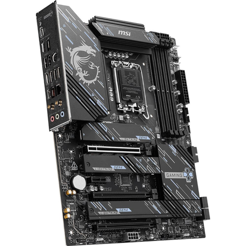 MSI Z890 GAMING PLUS WiFi DDR5 9200MHz (OC) USB 20Gbps 4xM.2 Thunderbolt 4 HDMI DP 5G LAN WiFi 7 ATX Soket 1851