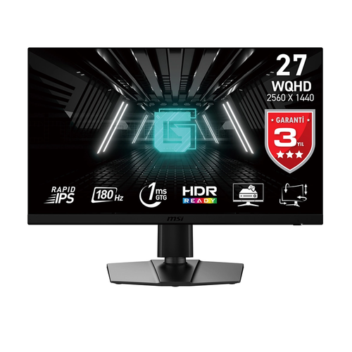 MSI G272QPF E2 27 2560x1440 180Hz 1ms HDMI DP IPS Gaming Monit�r