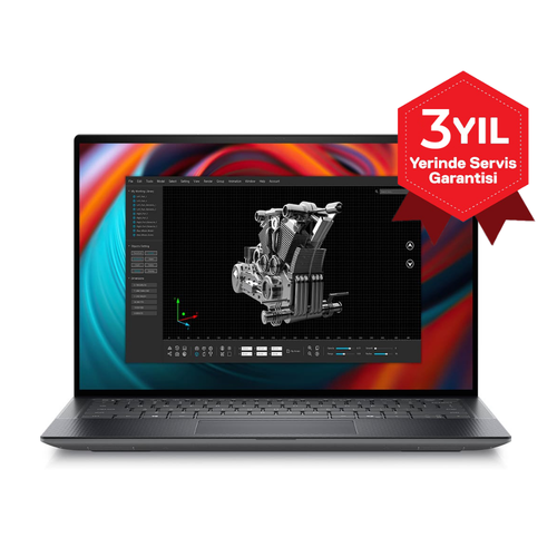 Dell Precision 5490 Ultra 7 165H 32GB 512GB SSD 6GB RTX A1000 Ada 14 QHD+ Touch Windows 11 Pro XCTOP5490EMEA-VP-2