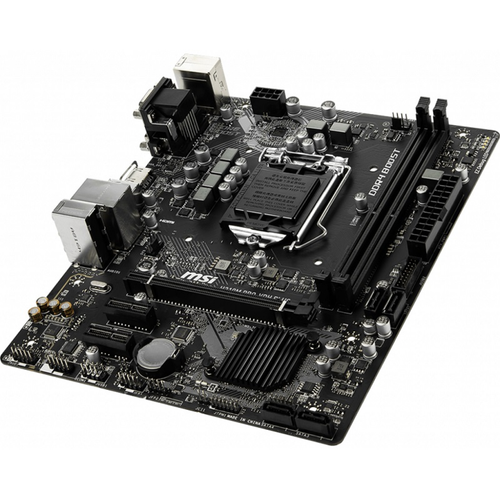 MSI H310M PRO-VDH PLUS DDR4 2666MHz DVI VGA HDMI USB 3.1 mATX Win7 Win10 Soket 1151