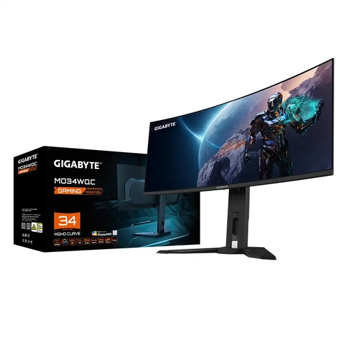 Gigabyte MO34WQC 34 3440x1440 175Hz 0.03 ms HDMI DP Type-C HDR 400 Curved OLED Gaming Monit�r
