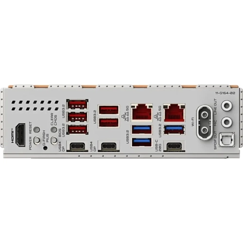Gigabyte X870E AERO X3D WOOD DDR5 9000 MHz (OC) PCIe 5.0 4xM.2 HDMI 5G LAN ATX Anakart