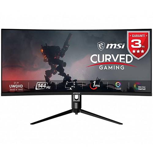 MSI Optix MAG342CQR 34 3440x1440 144Hz Hdm Dp 1ms VA Curved Gaming Monitr