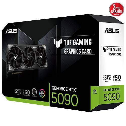 ASUS TUF Gaming GeForce RTX 5090 32GB GDDR7 Ekran Kart