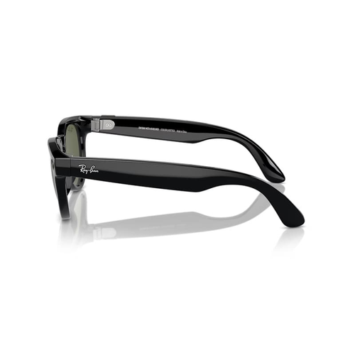 Ray-Ban Meta Headliner Ak�ll� G�zl�k Parlak Siyah Polarize G15 Ye�il