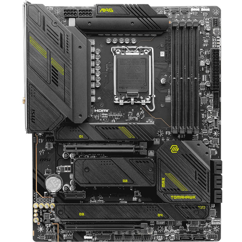 MSI MAG Z790 TOMAHAWK MAX WiFi DDR5 7800MHz (OC) PCI-E Gen 5 M.2 USB 3.2 DP HDMI 1x2.5G LAN WiFi 7 ATX Soket 1700