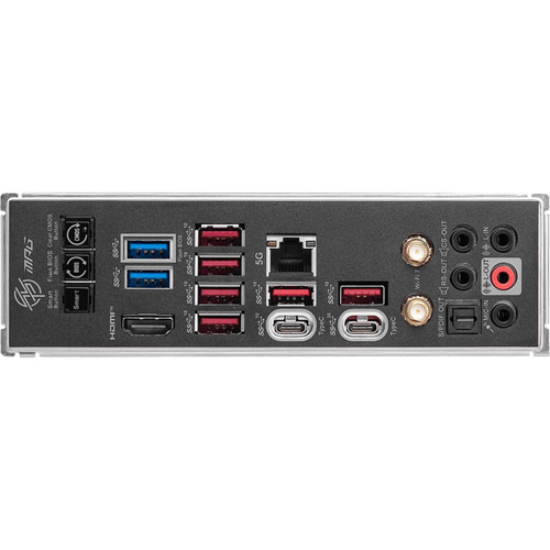 MSI MPG Z790 CARBON MAX WiFi II DDR5 7800MHz (OC) PCI-E Gen 5 M.2 USB 3.2 HDMI 1x5G LAN WiFi 7 ATX Soket 1700
