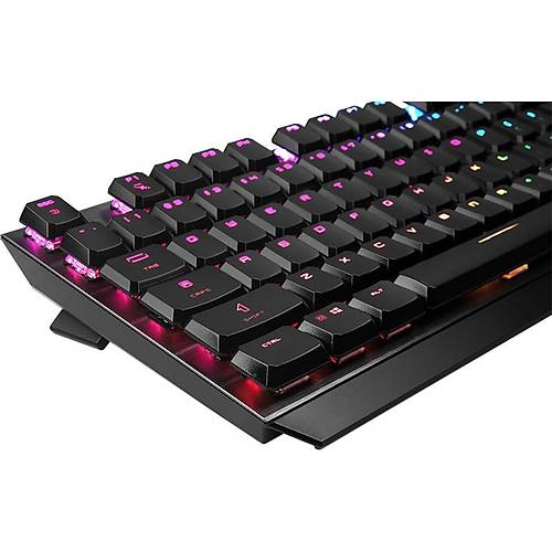 MSI Vigor GK50 Rainbow Kailh Low Profile Trke RGB Mekanik Oyuncu Klavyesi