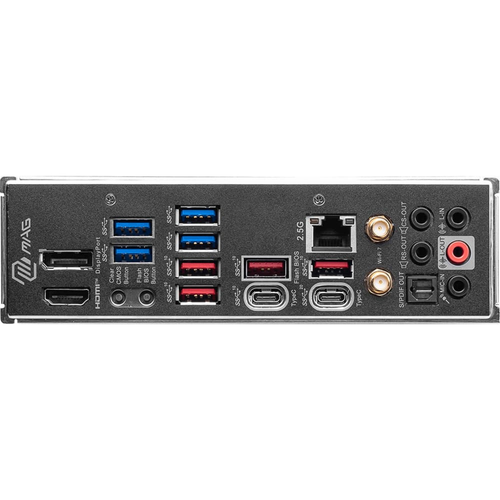 MSI MAG Z790 TOMAHAWK MAX WiFi DDR5 7800MHz (OC) PCI-E Gen 5 M.2 USB 3.2 DP HDMI 1x2.5G LAN WiFi 7 ATX Soket 1700