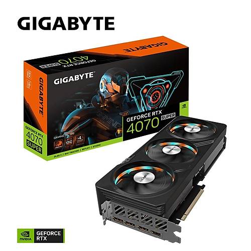 Gigabyte GeForce RTX 4070 Super Gaming OC 12G 12GB 192Bit GDDR6X GV-N407SGAMING OC-12GD