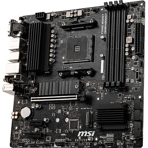 MSI B550M PRO-VDH WIFI DDR4 4400MHz (OC) HDMI DVG VGA M.2 USB 3.2 Wi-Fi mATX AM4