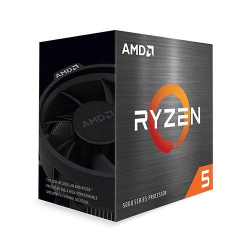 AMD Ryzen 5 5600X Soket AM4 3.7GHz 35MB Cache lemci Fanl Kutulu