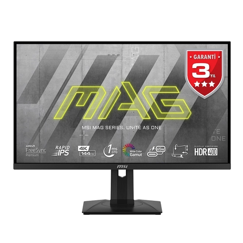 MSI MAG 274UPF 27 3840x2160 UHD 144Hz 1ms HDMI DP Type-C HDR 400 Rapid IPS Gaming Monitr