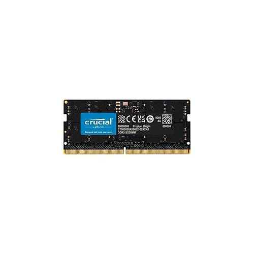 Crucial Basics 16GB DDR5 4800MHz CL40 1.1V SODIMM Notebook Ram CB16GS4800E