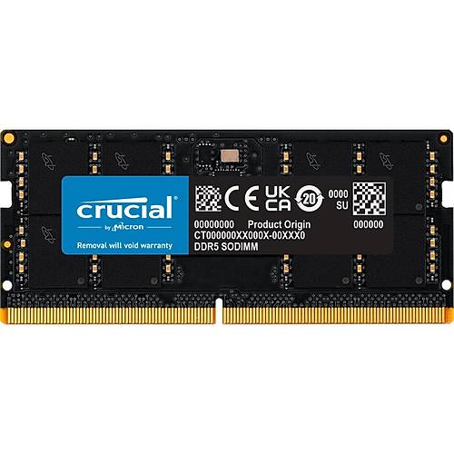 Crucial 32GB DDR5 5600MHz CL46 1.1V SODIMM Notebook Ram CT32G56C46S5