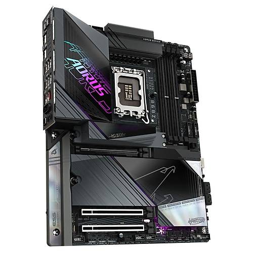 Gigabyte Z890 AORUS MASTER DDR5 9500 MHz (OC) M.2 USB 2.0 USB 3.2  Thunderbolt Wi-Fi 7 10G LAN ATX Soket 1851