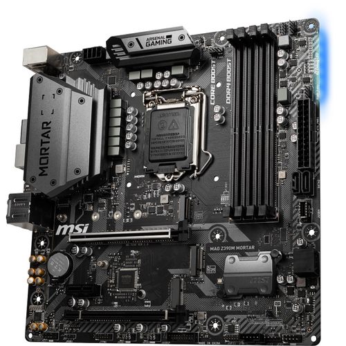 MSI MAG Z390M MORTAR DDR4 HDMI DVI DP M.2 USB 3.1 ATX Soket 1151