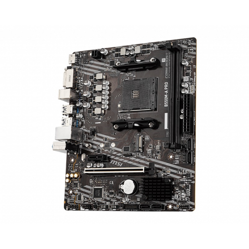 MSI B550M-A PRO DDR4 4600MHz (OC) HDMI VGA DP M.2 USB 3.2 mATX AM4