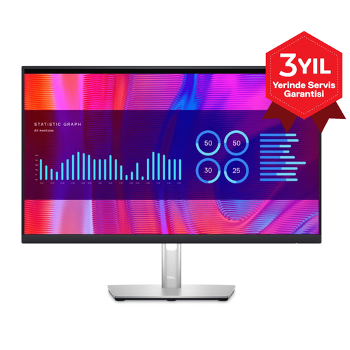 Dell P2423DE 23.8 2560x1440 60Hz 8ms HDMI DP Type-C IPS Monitr