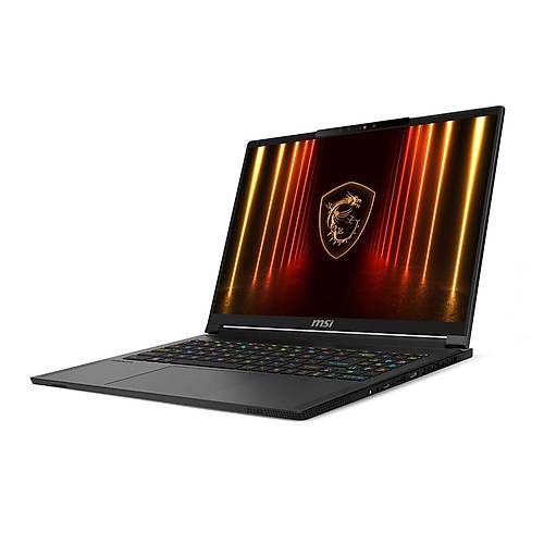 MSI Stealth A16 AI+ A3XWHG-062TR Ryzen AI 9 HX 370 32GB 2TB SSD 12GB RTX5070Ti 105W 16 QHD+ 240Hz Windows 10