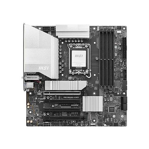 MSI PRO B860M-A WiFi DDR5 8600MHz (OC) 3xM.2 Thunderbolt 4 HDMI DP 5G LAN WiFi 7 mATX Soket 1851
