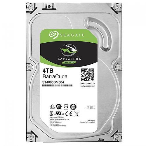 Seagate Barracuda 4TB 5400Rpm 256Mb Sata 3 ST4000DM004 Sabit Disk