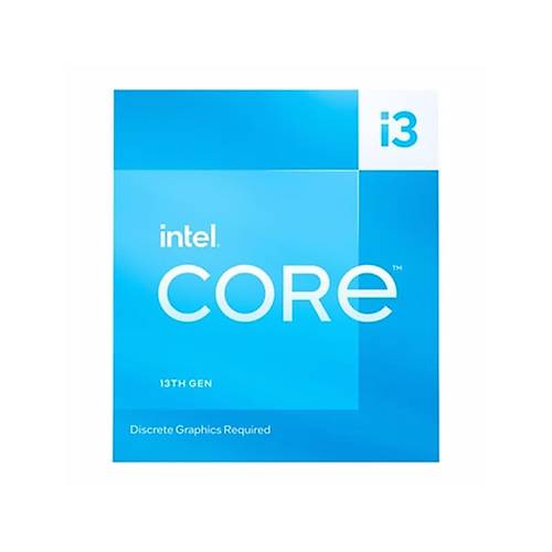 Intel Core i3 13100F Soket 1700 3.4GHz 12MB Cache lemci Kutulu