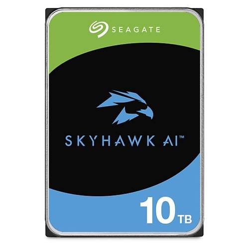 Seagate Skyhawk AI 3.5 10TB 7200RPM 256MB Sata 6Gbit/sn 550TB/Y RV 7/24 ST10000VE001