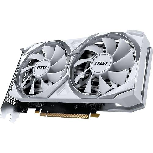 MSI GeForce RTX 3050 Ventus 2X XS White 8G OC 8GB GDDR6 128Bit DX12 PCIe 4.0 X8 (3xDP 1xHDMI) Ekran Kart