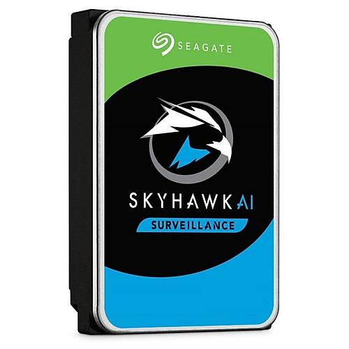 Seagate Skyhawk AI 3.5 8TB 7200RPM 256MB Sata 6Gbit/sn 550TB/Y RV 7/24 ST8000VE001